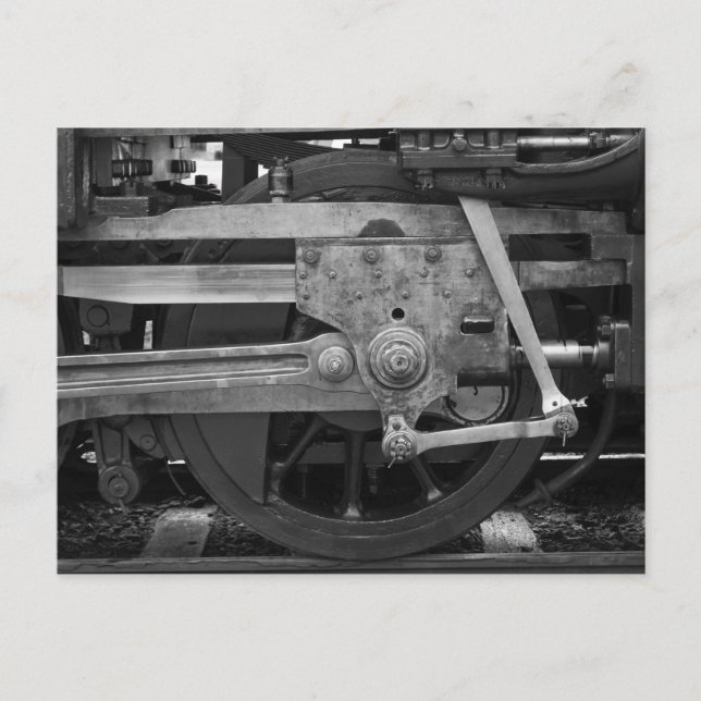 Cartão Postal Desaparecimento de blues de ferrovia (Frente)