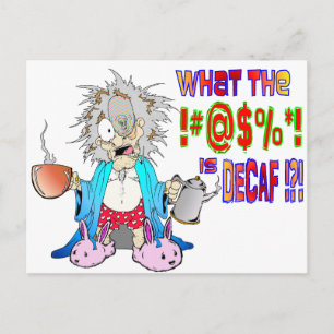 CARTÃO POSTAL DESCAFEINADO?
