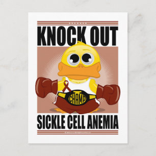 Cartão Postal Descamar Anemia das Células Falsiformes