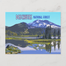 Cartão Postal Deschutes National Forest Vintage