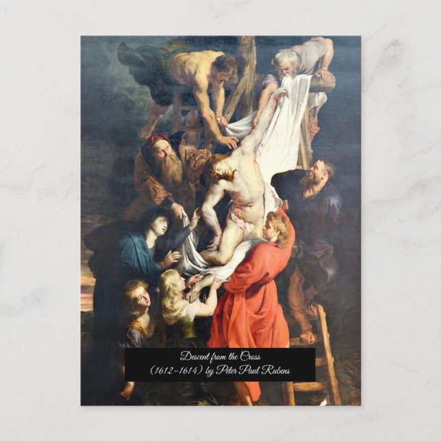 Cartão Postal Descida da cruz (Frente)