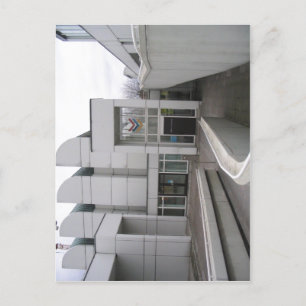 Cartão Postal Descrição: Bauhaus Archiv Berlim - Haupteingang