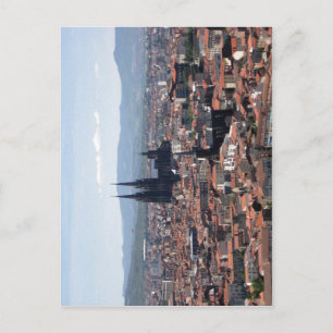 Cartão Postal Descrição Clermont-Ferrand vista de Montjuzet P