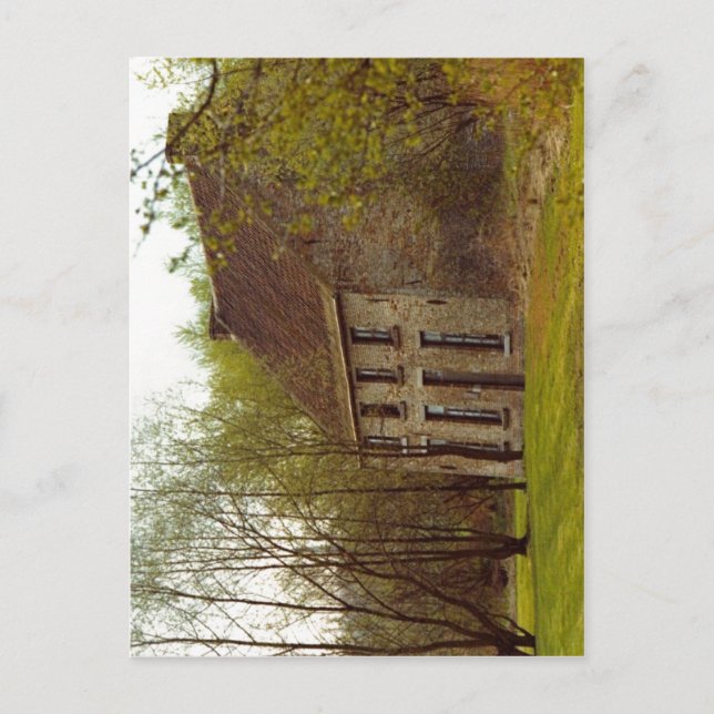 Cartão Postal Descrição Cuesmes (Bélgica), la maison Van Gogh (Frente)