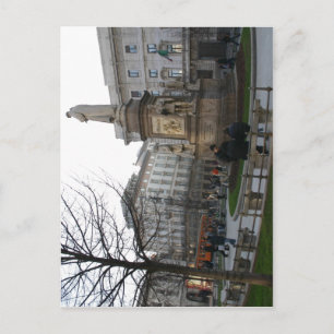 Cartão Postal Descrição Italiano: Piazza della Scala a Milano
