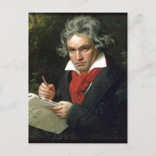 Cartão Postal Descrição Ludwig van Beethoven (17701827) auf ei