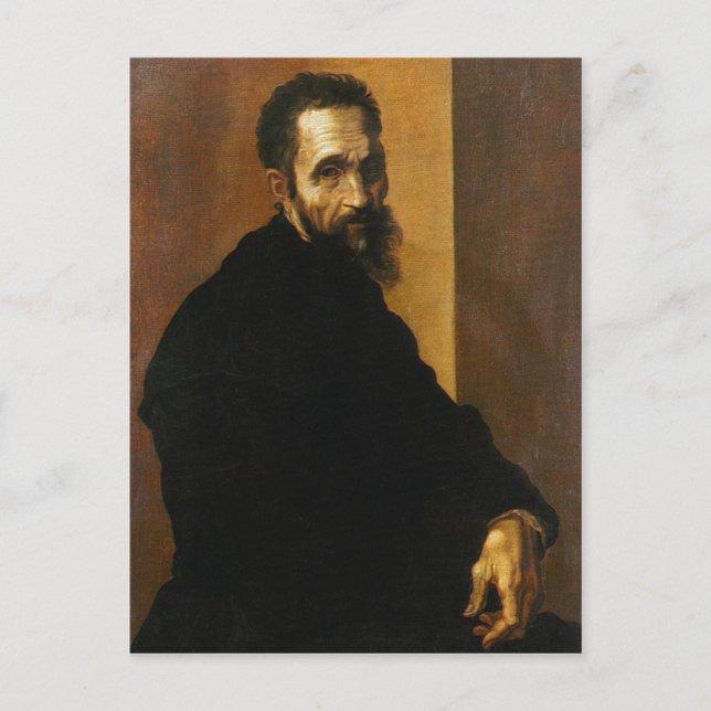 Cartão Postal Descrição Michelangelo Buonarroti GEO Epoche: Di (Frente)