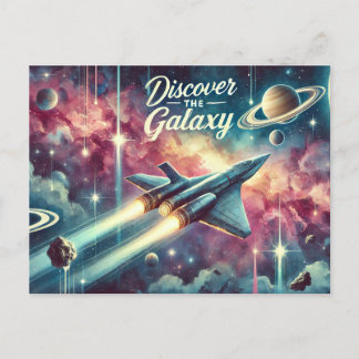 Cartão Postal "Descubra a Galáxia"