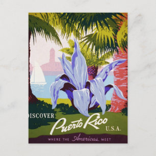 Cartão Postal Descubra Porto Rico