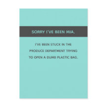 Desculpe Sarcástico / Divertido Por Não Ter Recebi