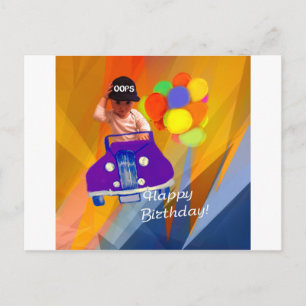 Cartão Postal Desculpe ter esquecido seu aniversário.