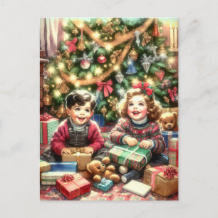 Cartão Postal Desejando a você um Natal alegre