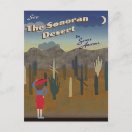 Cartão Postal Desejo Que Estiveste Aqui, Deserto Sonoran
