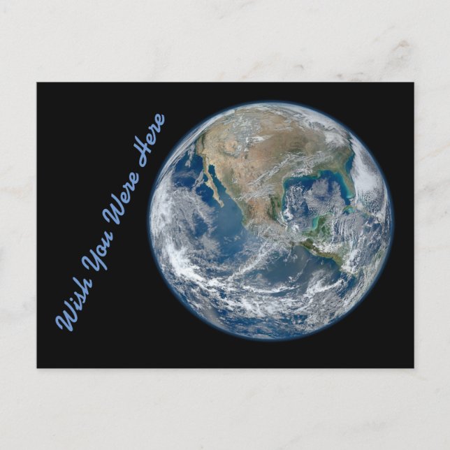 Cartão Postal Desejo que Você Estivesse Aqui (Frente)