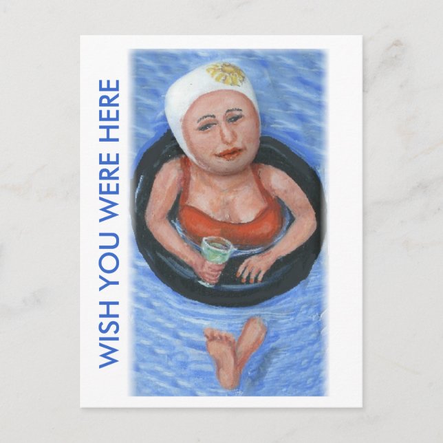 CARTÃO POSTAL DESEJO VOCÊ ESTAVA AQUI (Frente)