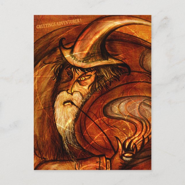 Cartão Postal Desejos do Assistente (Frente)