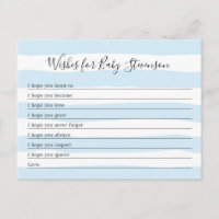 Desejos para o bebê, chá de fraldas de menino de f