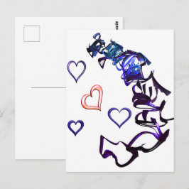 Cartão Postal Desencadeia Meu Coração