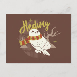 Cartão Postal Desenho da Floresta Caprichosa de Hedwig