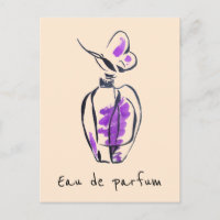Desenho da garrafa Perfume, ilustração Eau de parf