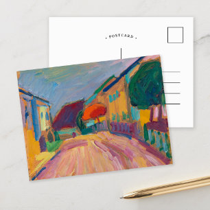Cartão Postal Desenho de Murnau von Jawlensky