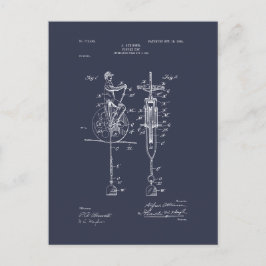 Cartão Postal Desenho de Patentes do Antique Toy 1904