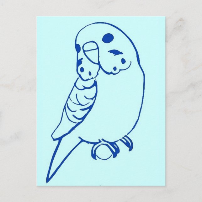 Cartão Postal Desenho do Orçamento (Frente)