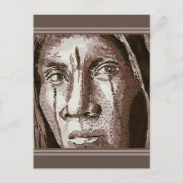 Cartão Postal Desenho nativo americano 2004