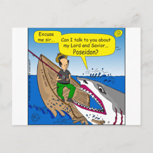 Cartão Postal Desenhos animados de 595 Poseidon
