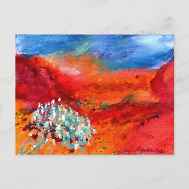Cartão Postal Desert Bloom (Frente)
