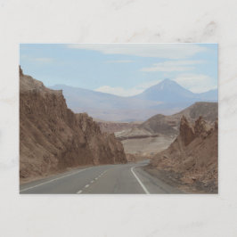 Cartão Postal Desert Highway, Atacama Desert Chile
