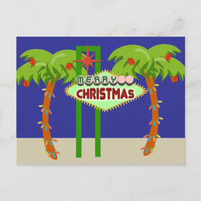 Cartão Postal Desert Hoilday (Frente)