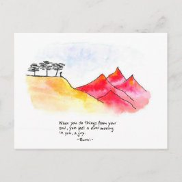 Cartão Postal Deserto