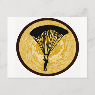 CARTÃO POSTAL DESERTO ABERTO SKYDIVE