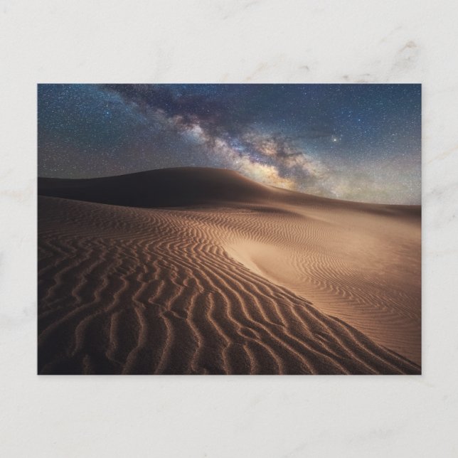 Cartão Postal Desertos | Cidade de Ordos Mongólia China (Frente)