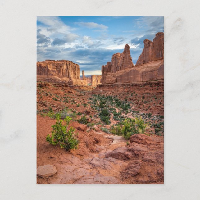 Cartão Postal Desertos | Parque Nacional Arches, Utah (Frente)