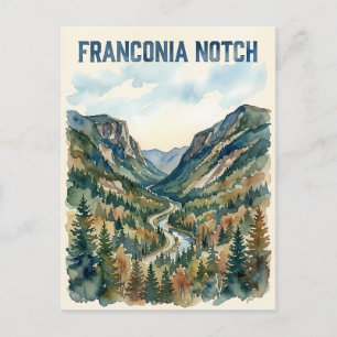 Cartão Postal Desfiladeiro de Franconia