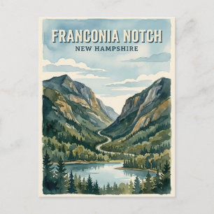 Cartão Postal Desfiladeiro de Franconia