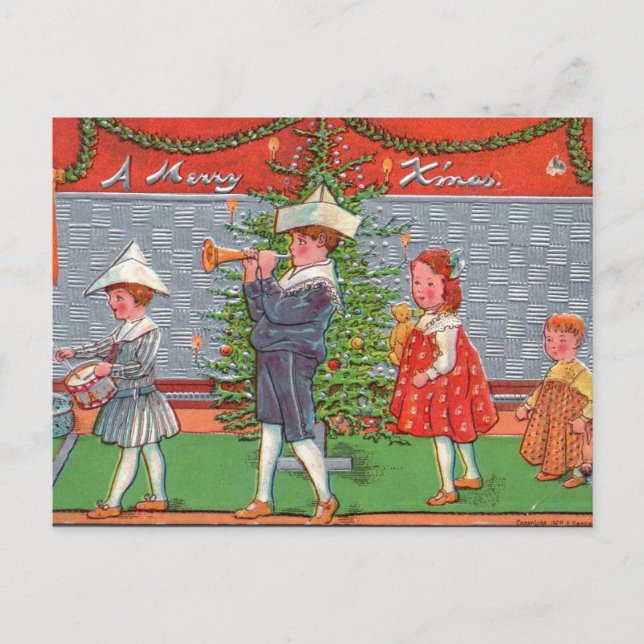 Cartão Postal Desfile Alegre de Natal (Frente)