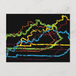 Cartão Postal desfoque do orgulho