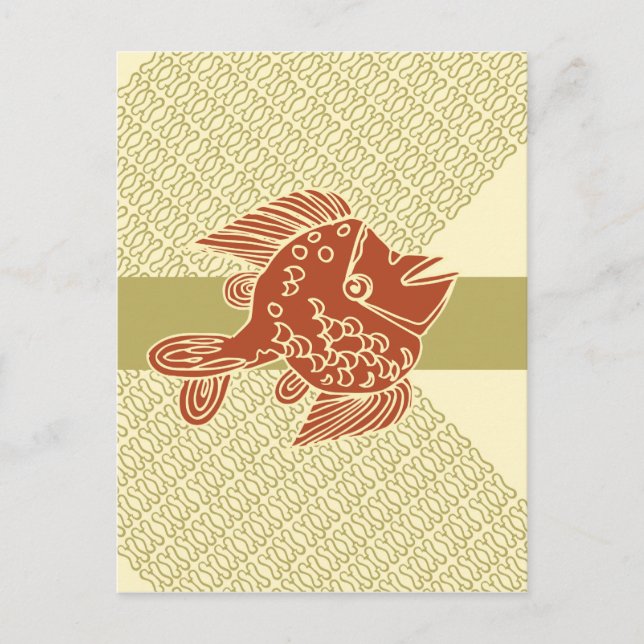 Cartão Postal Design africano nº 9 @ Stylnic (Frente)