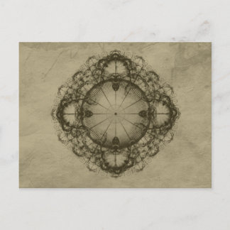 Cartão Postal Design-arte vitoriana Steampunk