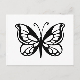 Cartão Postal design da borboleta