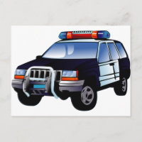 Design da Polícia Carro Digital Destino de Arte