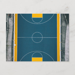 Cartão Postal Design de basquete incrível