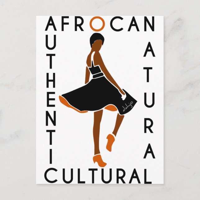 Cartão Postal Design de Dahjo (Frente)