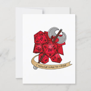 Cartão Postal Design de Dice Barbary