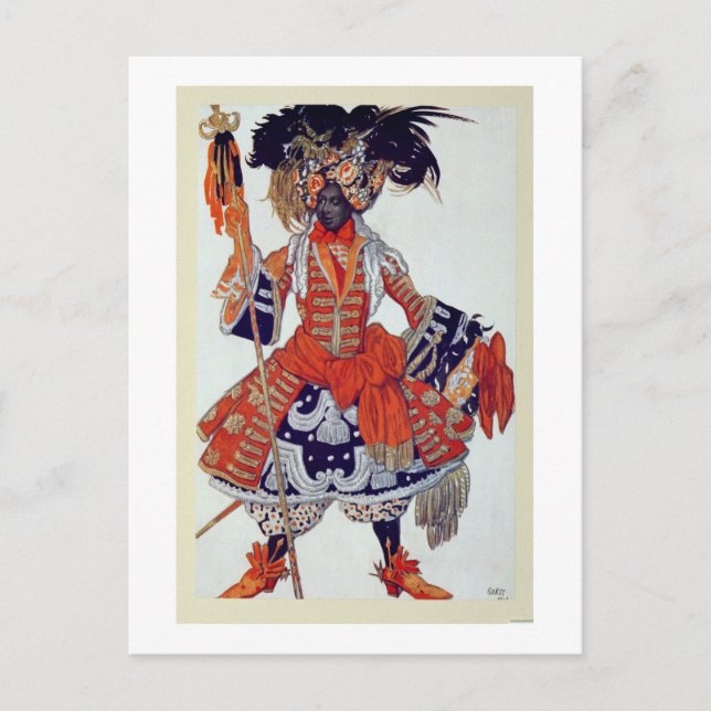 Cartão Postal Design de fantasia para a Guarda da Rainha, de Sle (Frente)