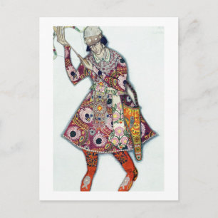 Cartão Postal Design de Figuras para o Tsarevitch, do Firebi