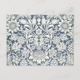 Cartão postal Design de girassol (por William Morr